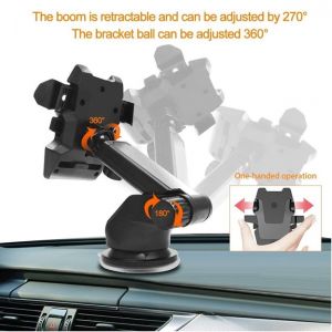 Mobile Holder with Adjustable Side Arm for Smartphones
